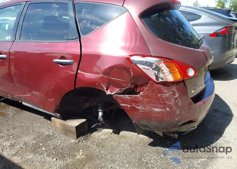 2009 Nissan Murano Le из США, поврежденный, VIN JN8AZ18W69W114513